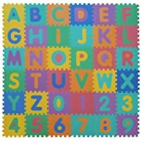 VeloVendo® Alfombra Puzzle Infantiles con Certificado CE &amp- TÜV | Suelo de Espuma EVA | Tapete de Juego | Alfombra Suave…